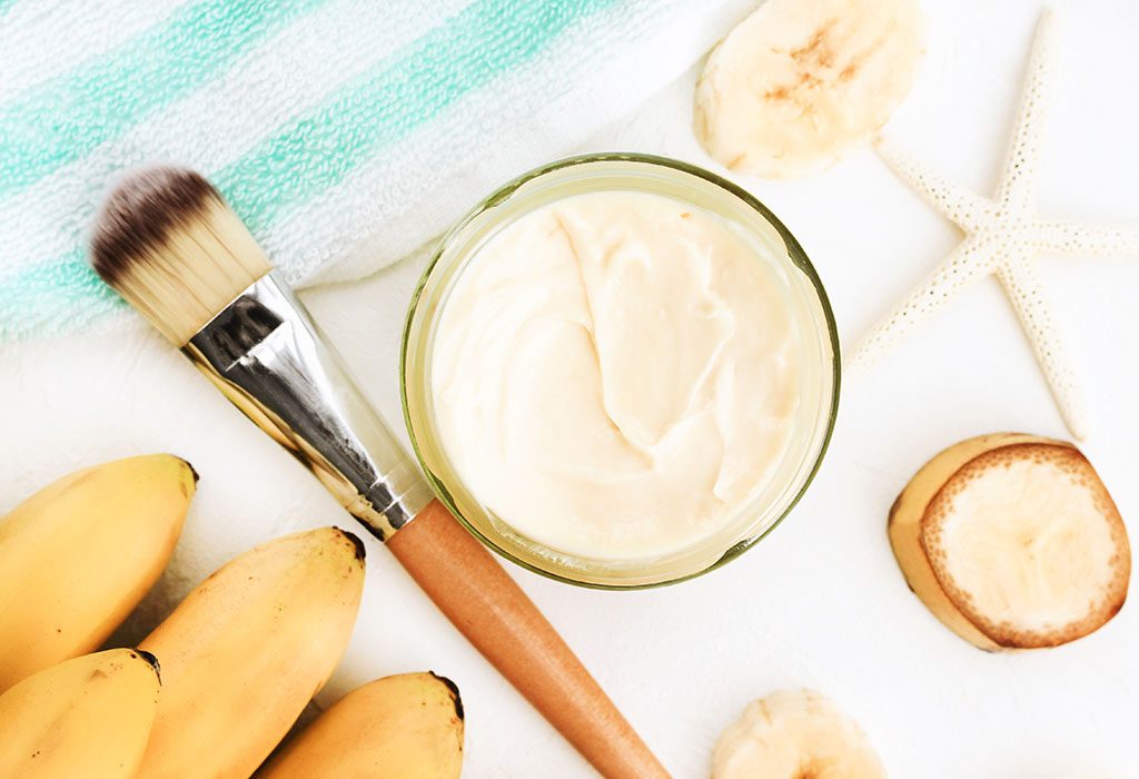 yogurt and banana hair mask