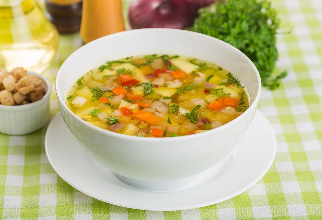 How to Make Vegetable soup - Recipe on FirstCry Parenting