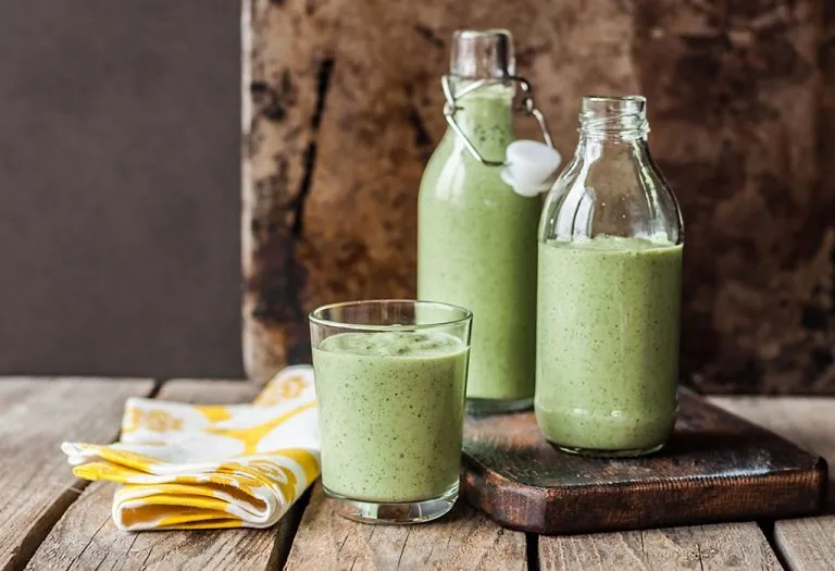 Cold Soup of Green Peas with Yogurt and Dill