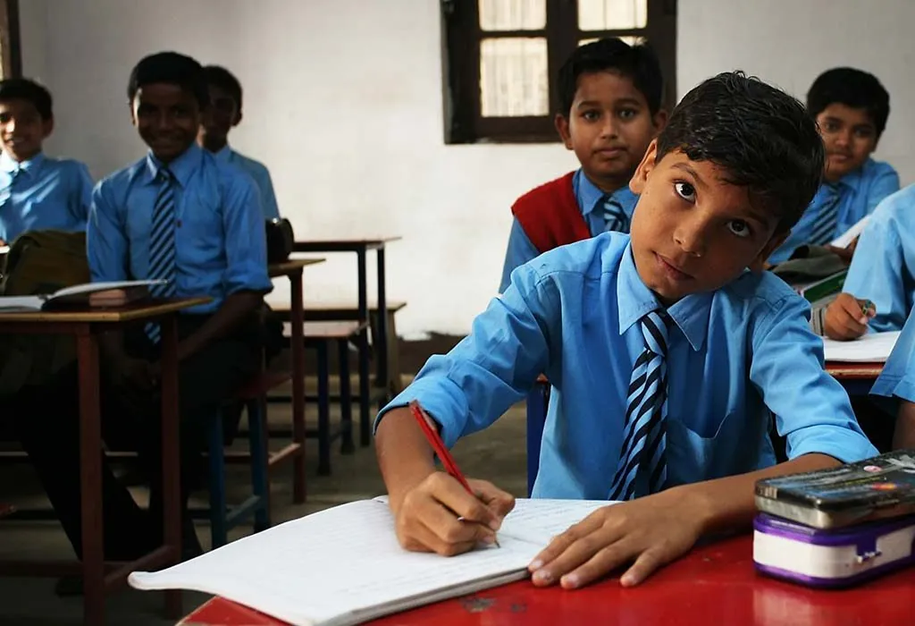 Students in classroom