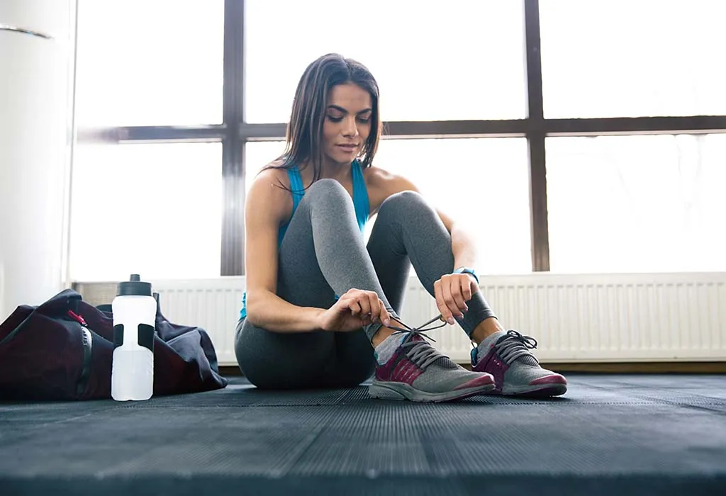 Healthy fit woman