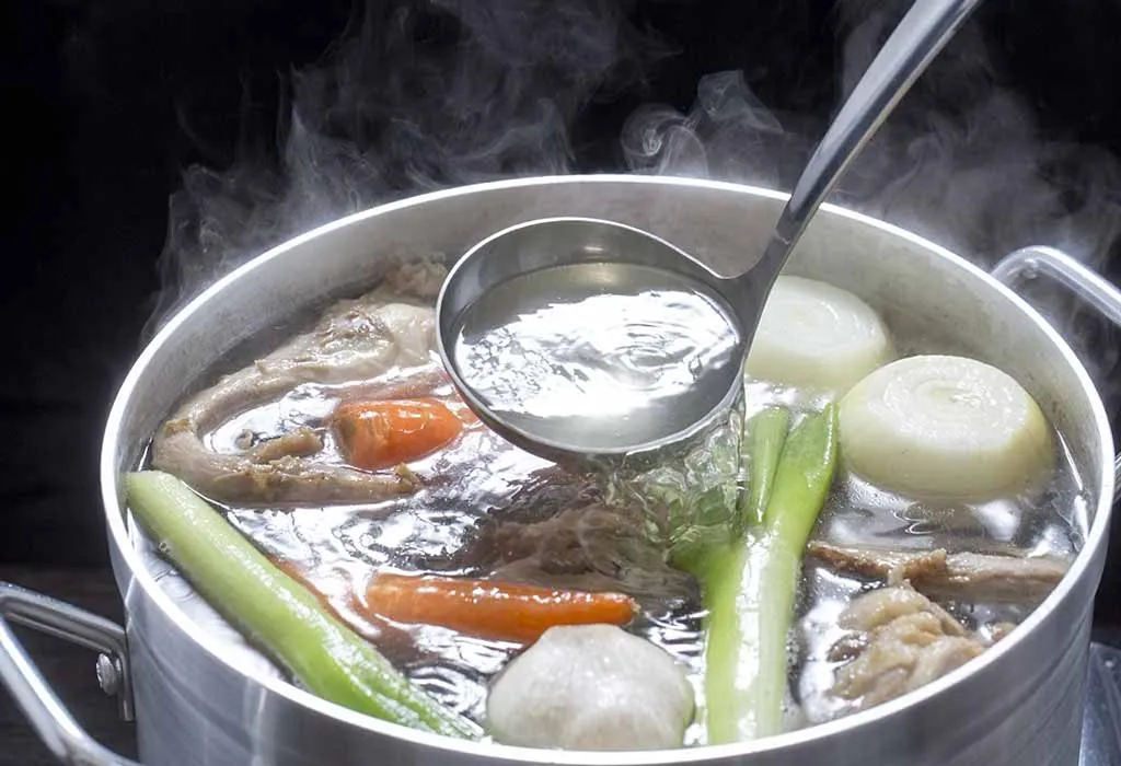 Which boil food is good for health