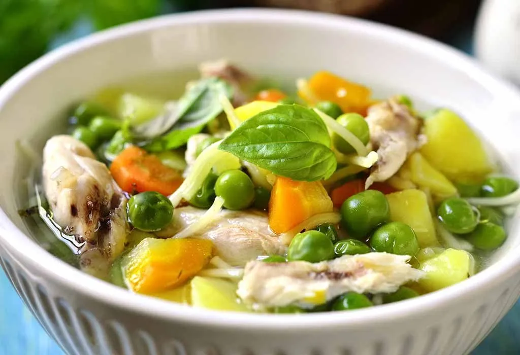 Boiled Chicken Salad with Mint Chutney