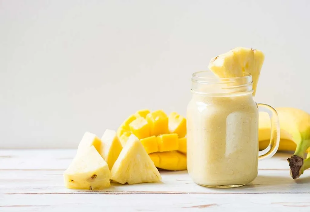 Pineapple smoothie