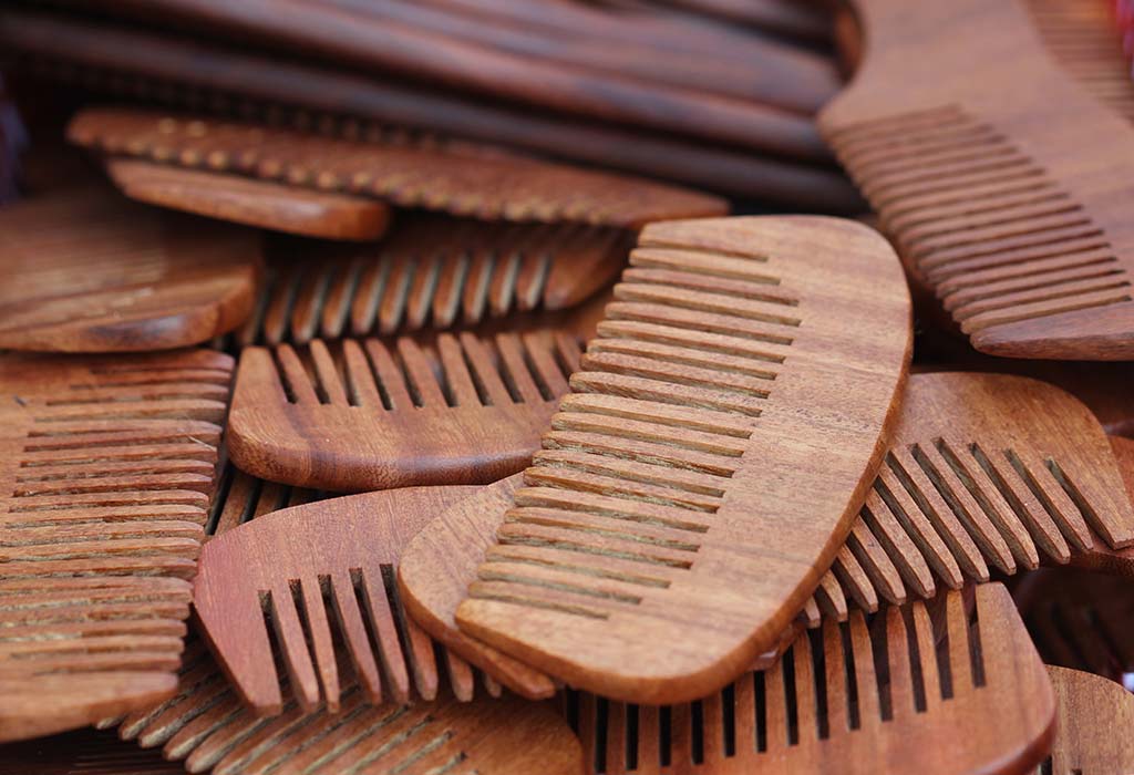 Bénéfices d'un peigne en bois