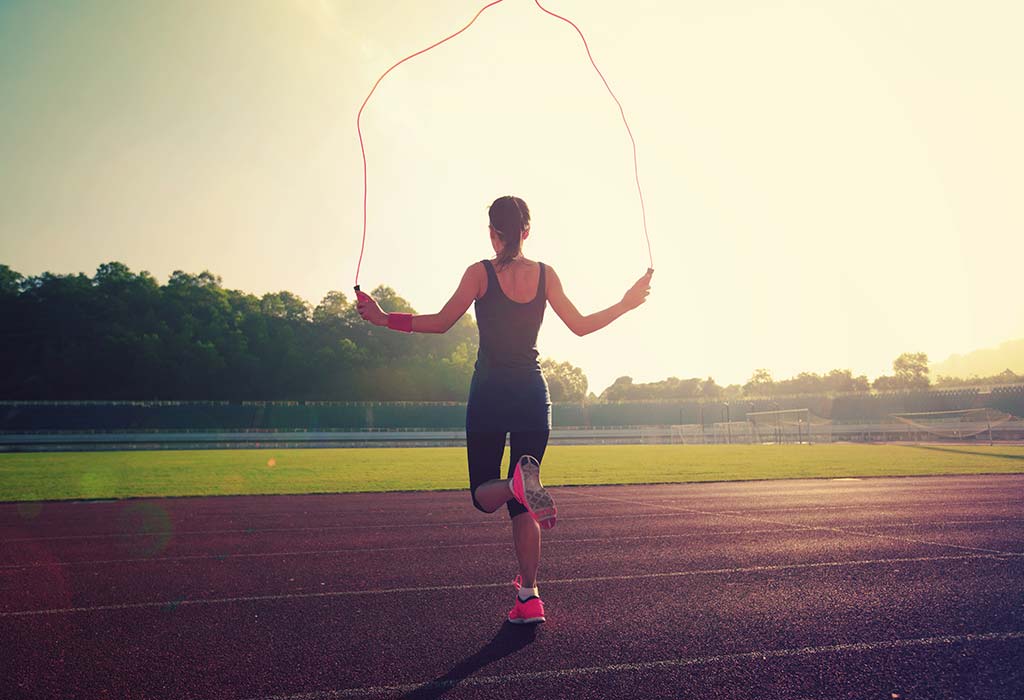 long skipping rope