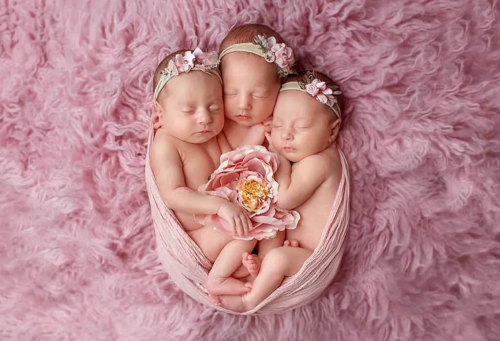 identical triplets ultrasound