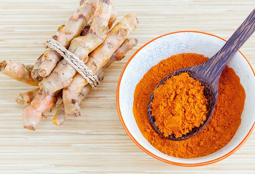 Turmeric body mask