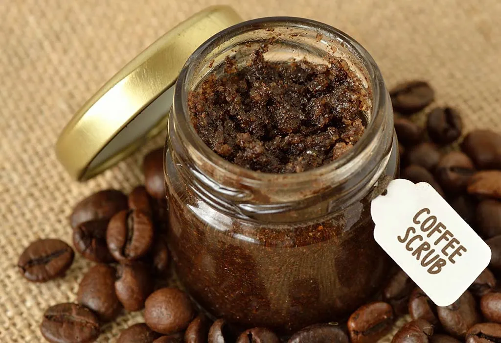 Coffee face scrub