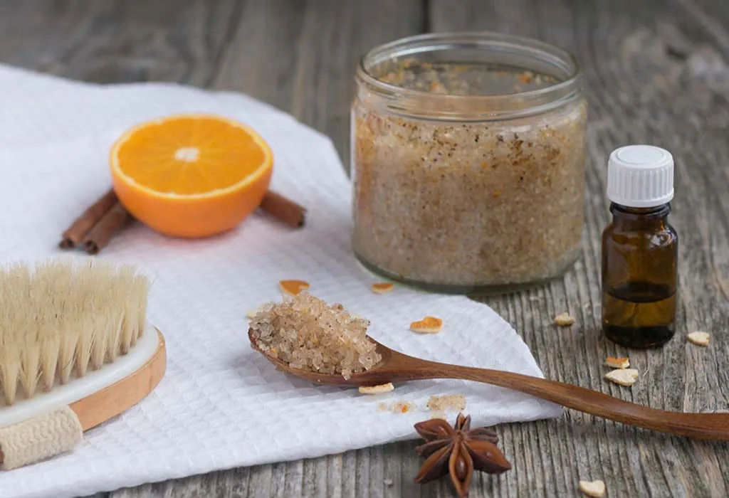 Brown sugar scrub