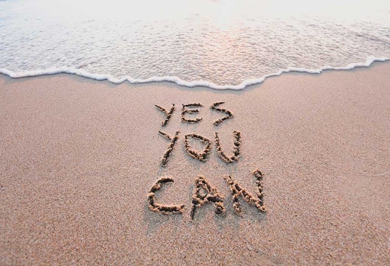 Its Because the Voice Within Me  Always Says 'Yes You Can'