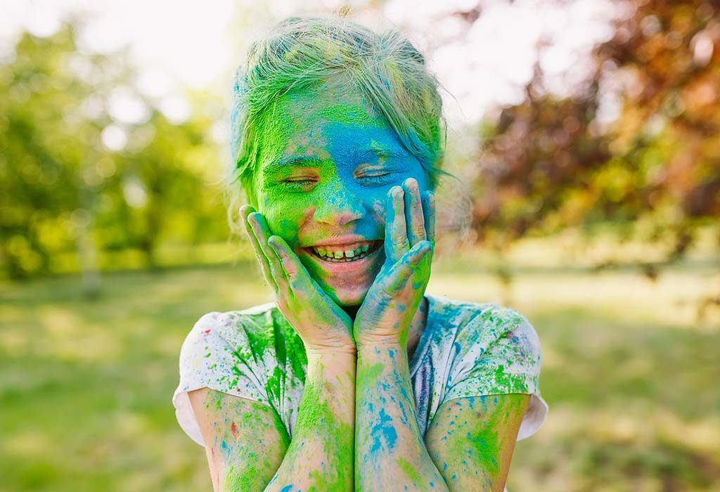 Holi 2023 - Easy Hacks to Protect Your Child's Skin, Hair & Nails During  Holi