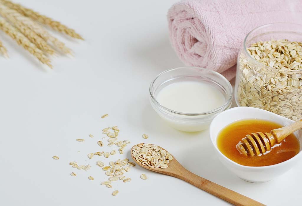 malai and oatmeal face pack