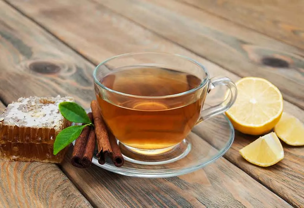 Cinnamon green tea