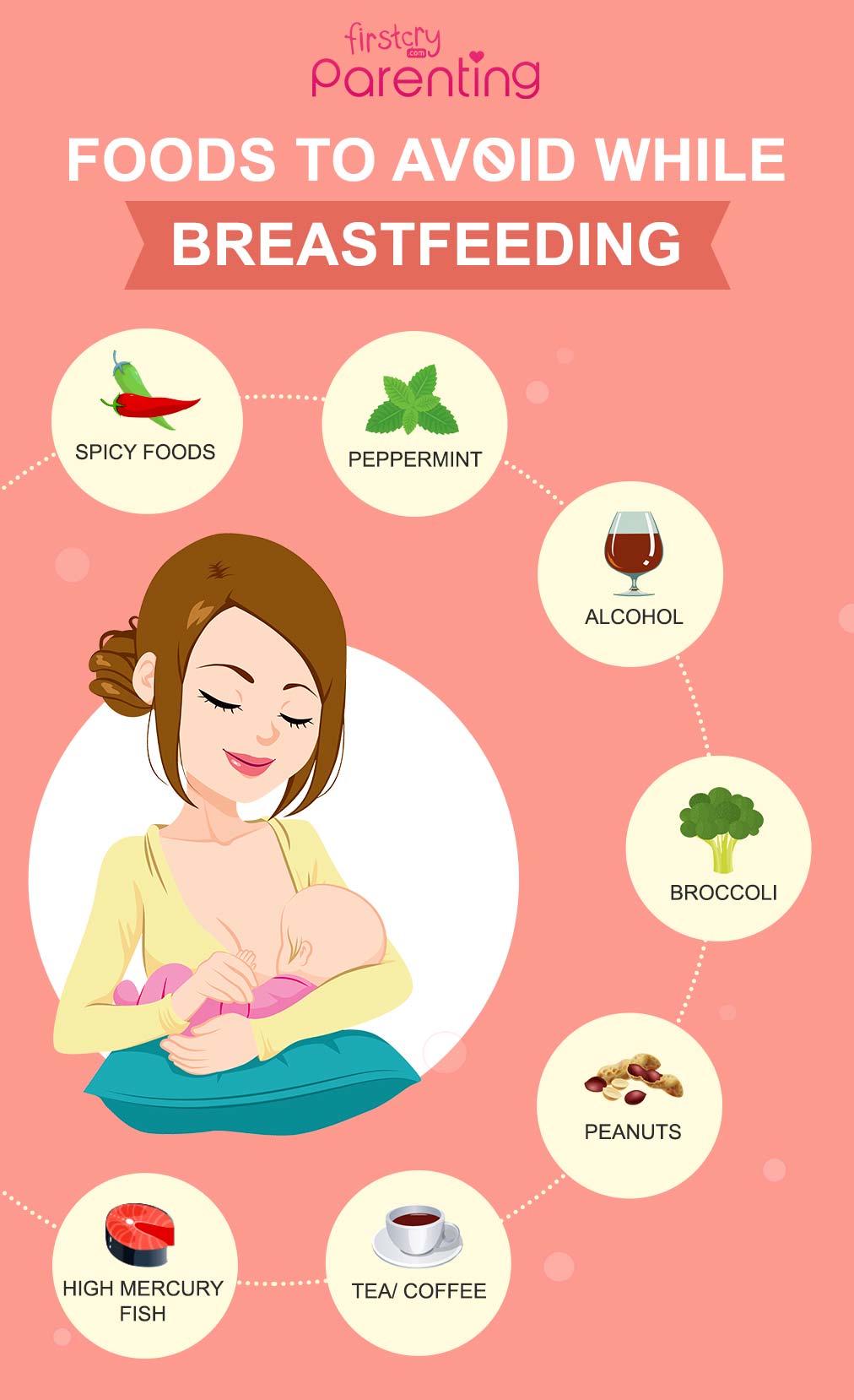 15 Foods to Avoid While Breastfeeding a Baby