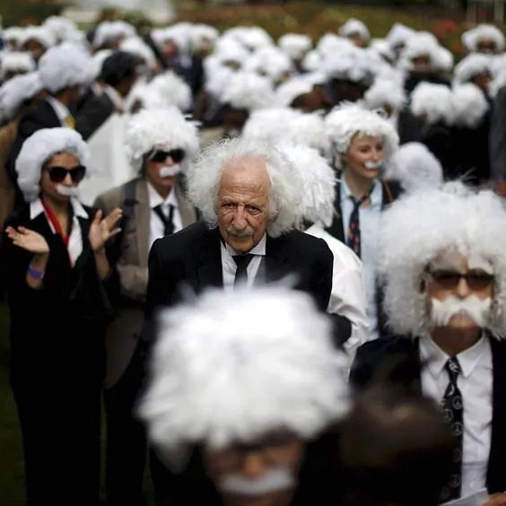 Largest Gathering of People Dressed as Albert Einstein