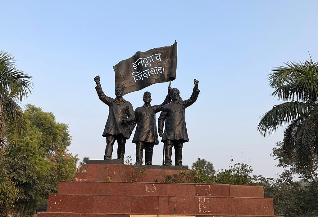 Bhagat Singh, Rajguru, and Sukhdev