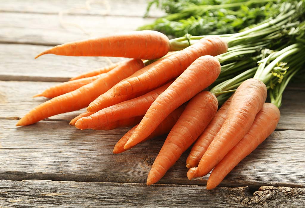 Impacco per il viso alla carota