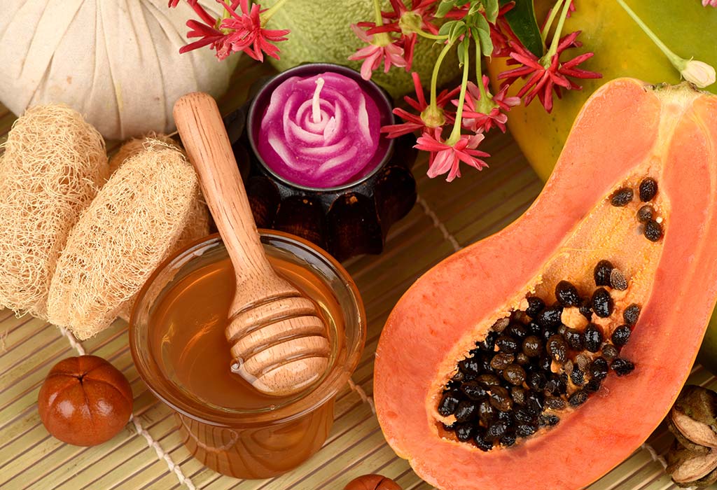 Papaya y miel Face Pack