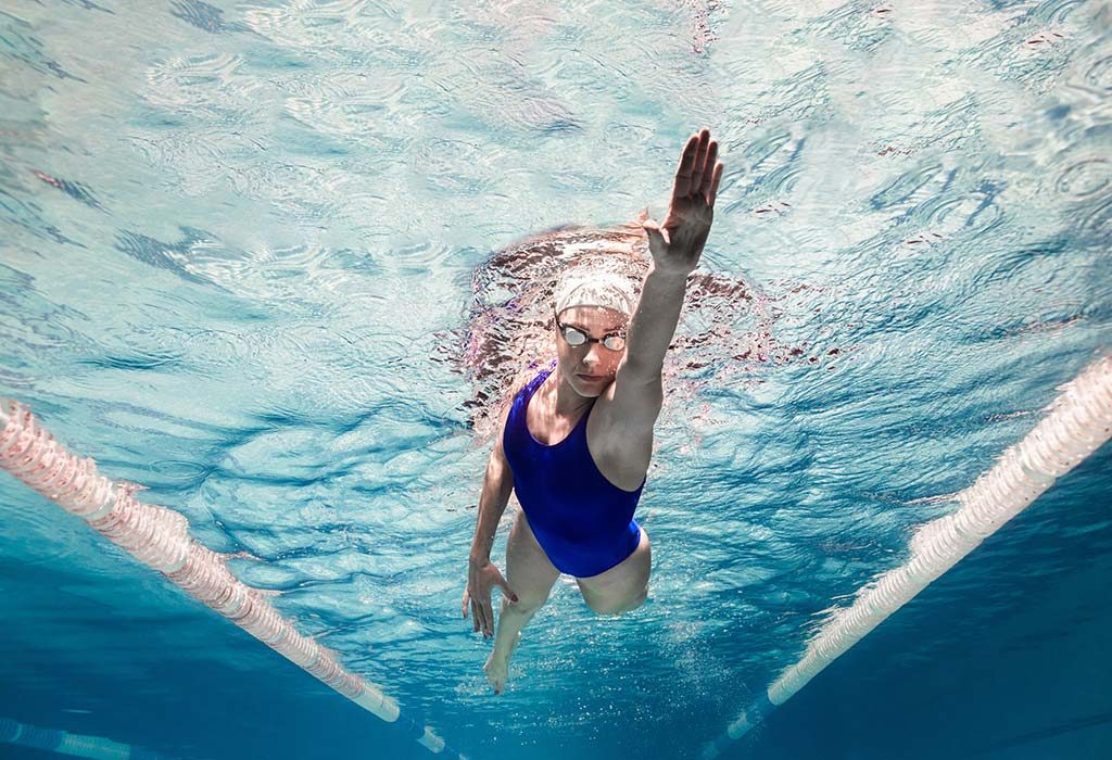 Swimming for muscle strength