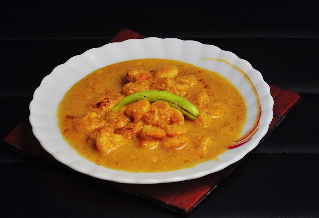 prawn malai curry