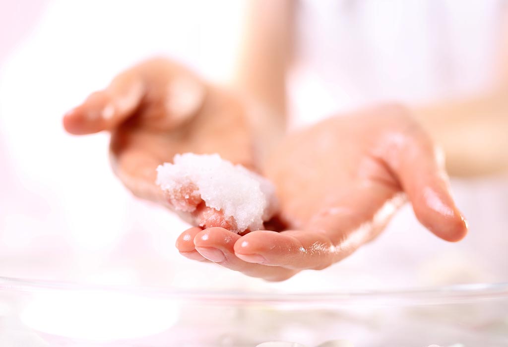 Sugar scrub for hands