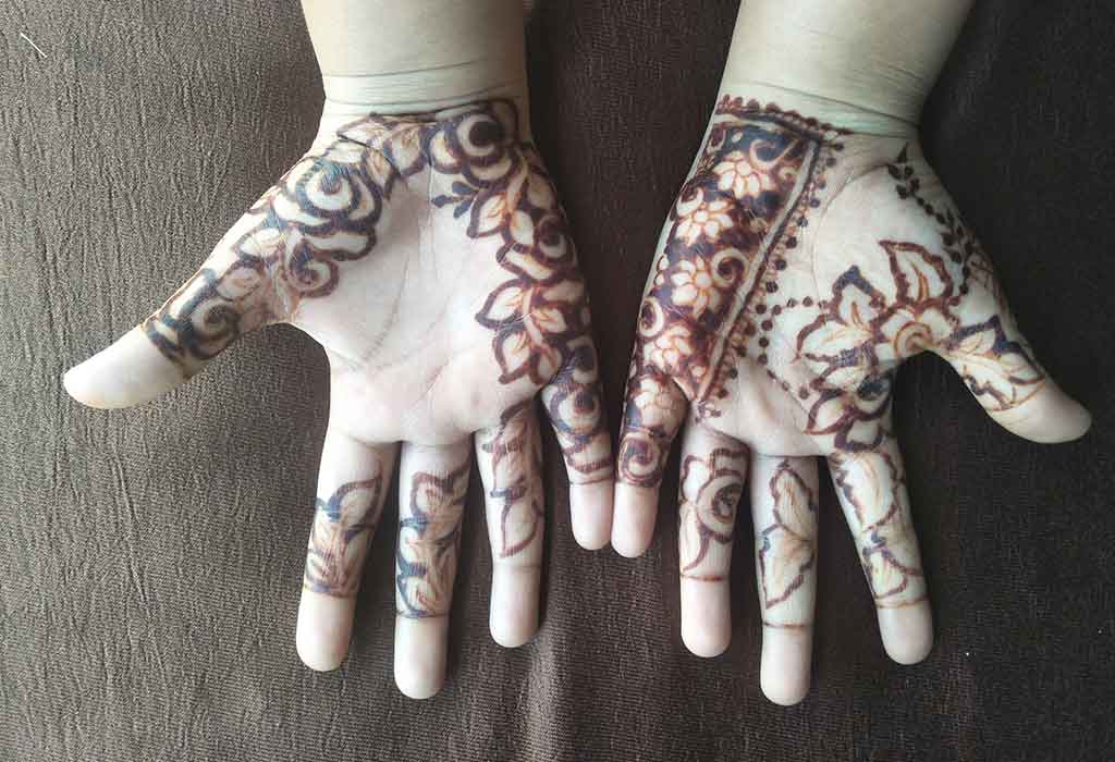 Easy Mehndi Designs For Kids