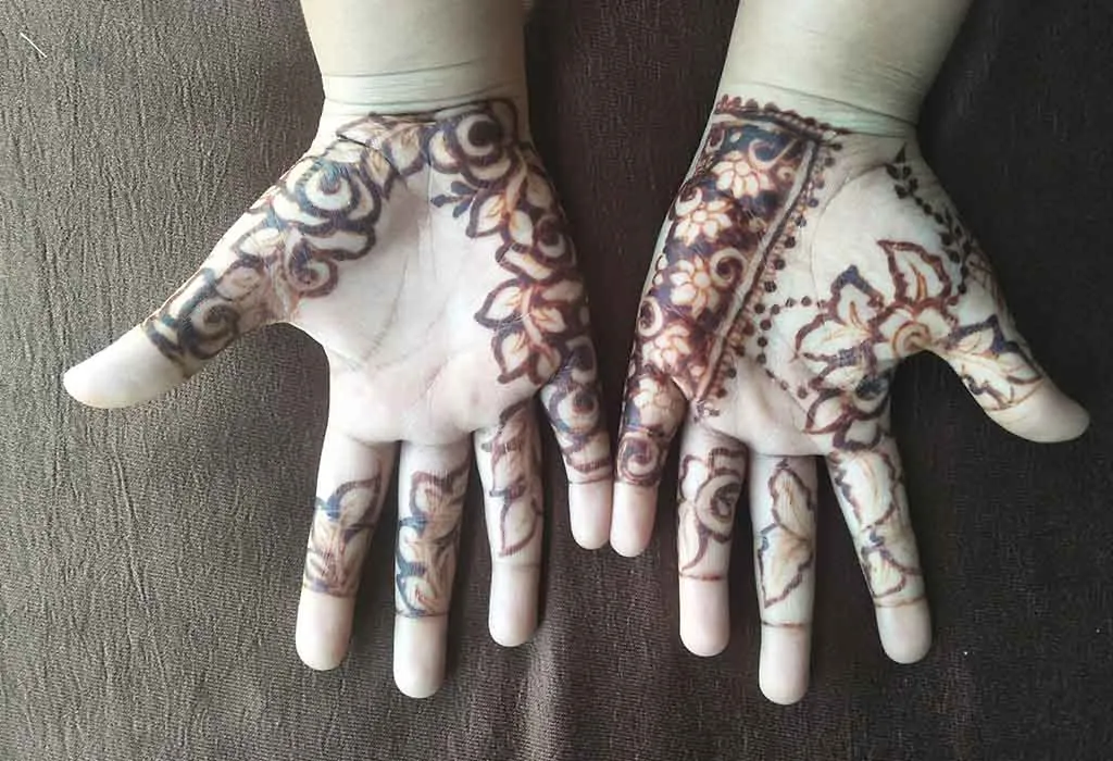 Fashion design for kids and henna designs for ladies