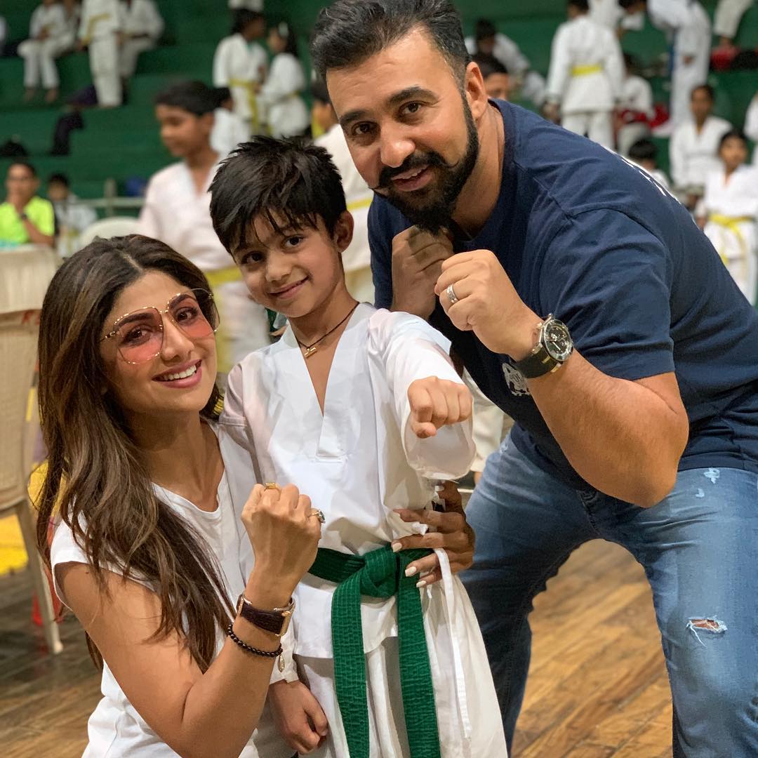 Shilpa Shetty Takes her Son Viaan to the Gym and it Seems to be 'Working  Out' for Him