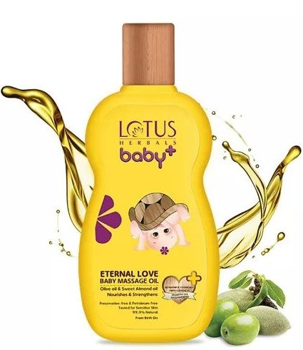 Lotus Herbals Baby Massage Oil 