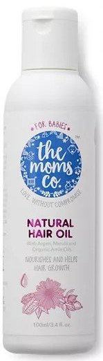 The Moms Co Natural Baby Hair Oil