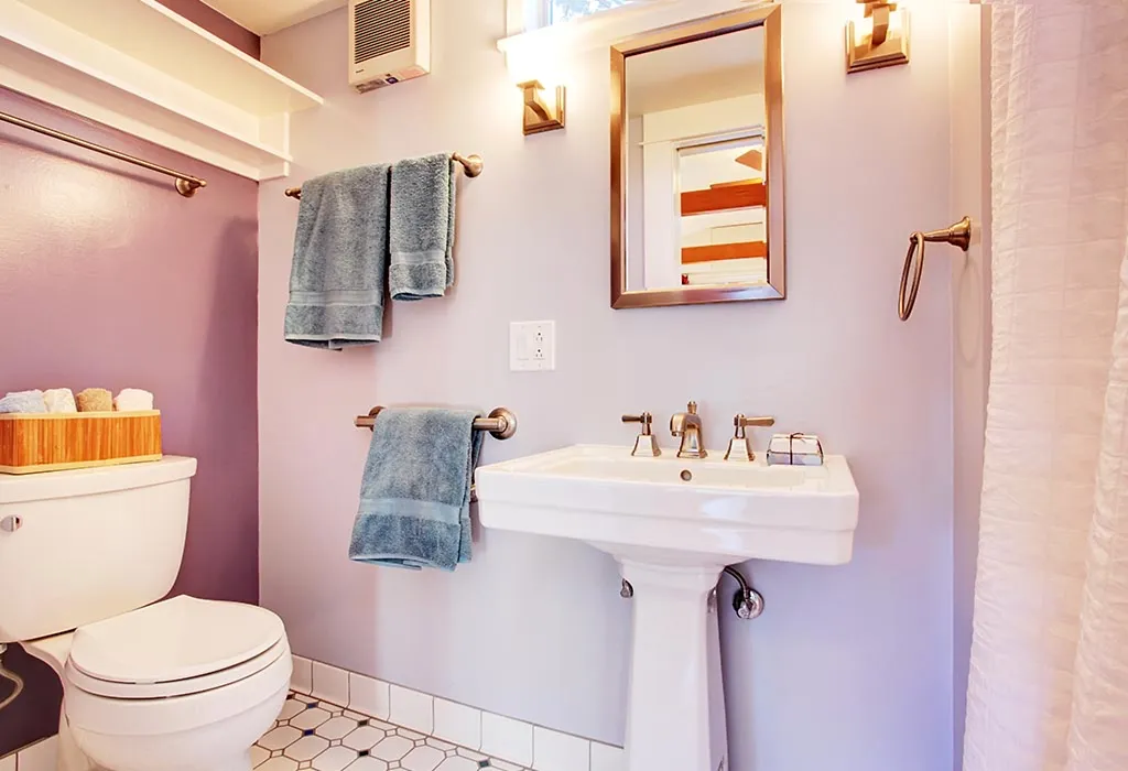 prepare the guest bathroom