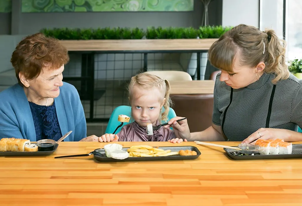 spoon-feeding older children spoon-feeding older children