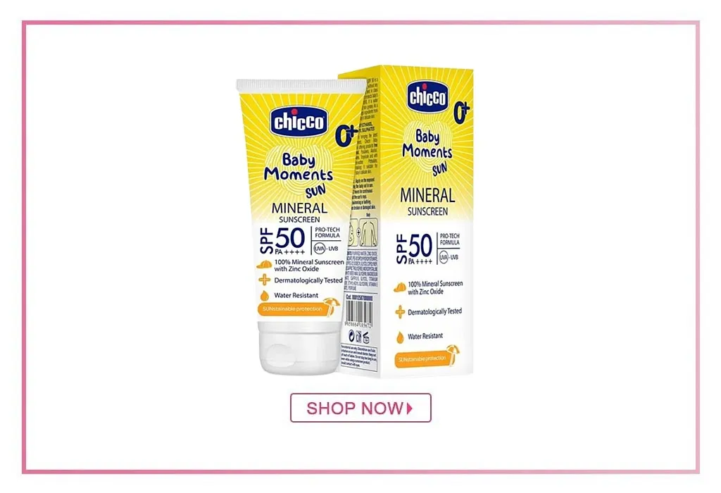 Chicco Baby Moments Mineral Sun Cream