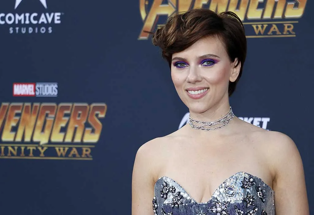 Scarlett Johansson at Avengers screening
