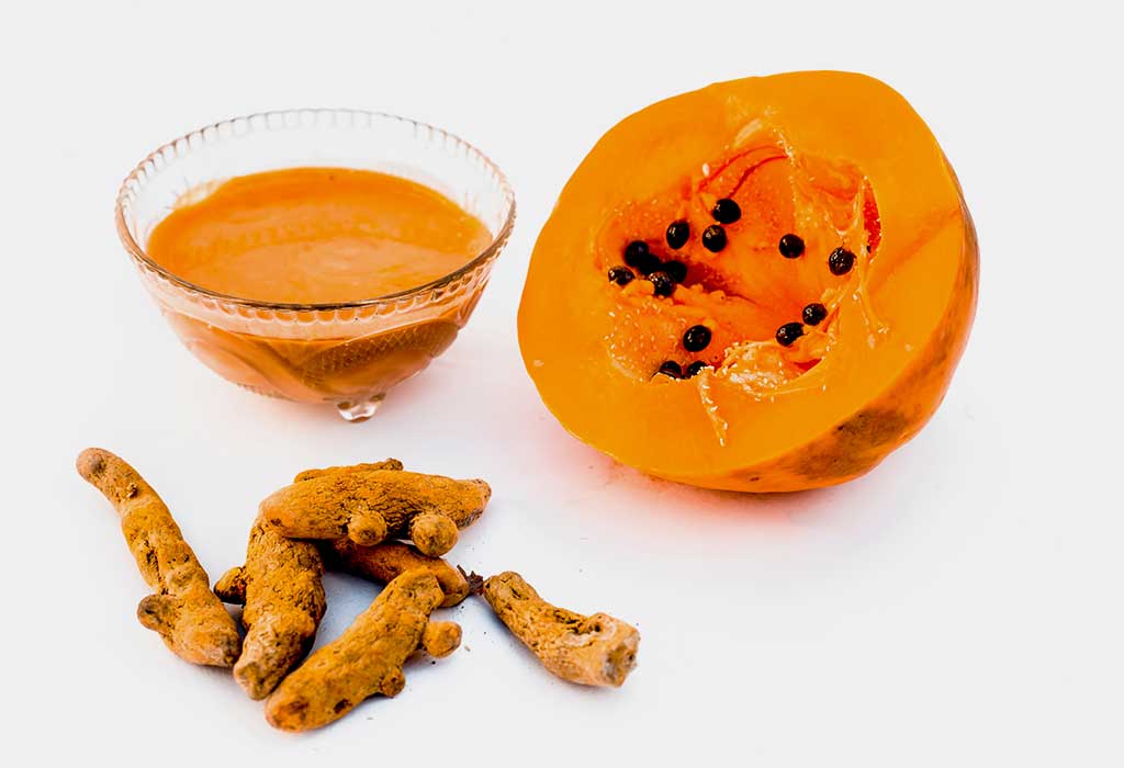 turmeric and papaya