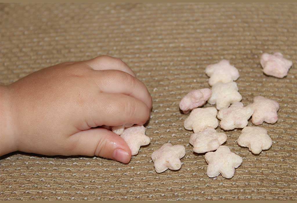 baby taking puff
