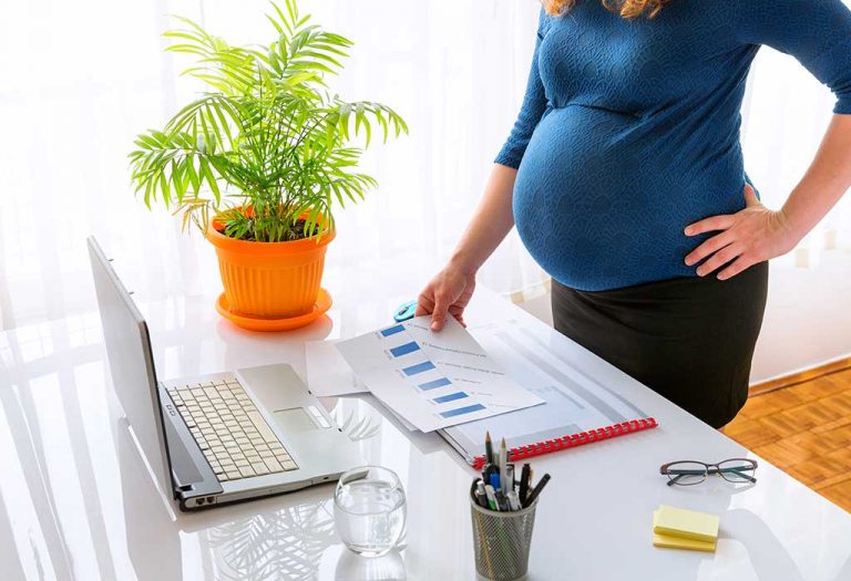 How to Carry a Child in Your Womb While at Work?