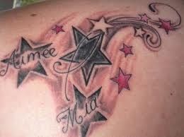 Shooting Star Tattoo Designs And Meanings-Shooting Star Tattoo Ideas And Pictures