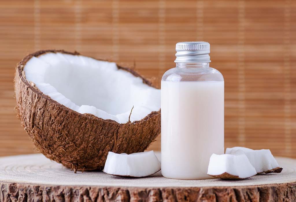 Coconut milk for the skin