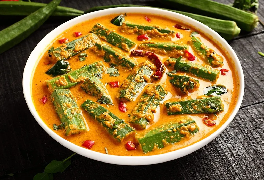 bhindi with curd