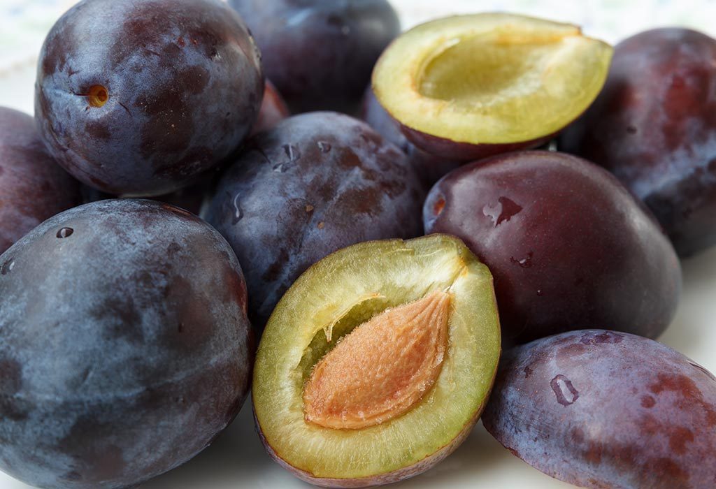 Remove the pit from stone fruits