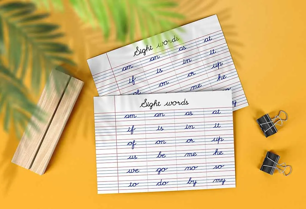 Teach Sight Words