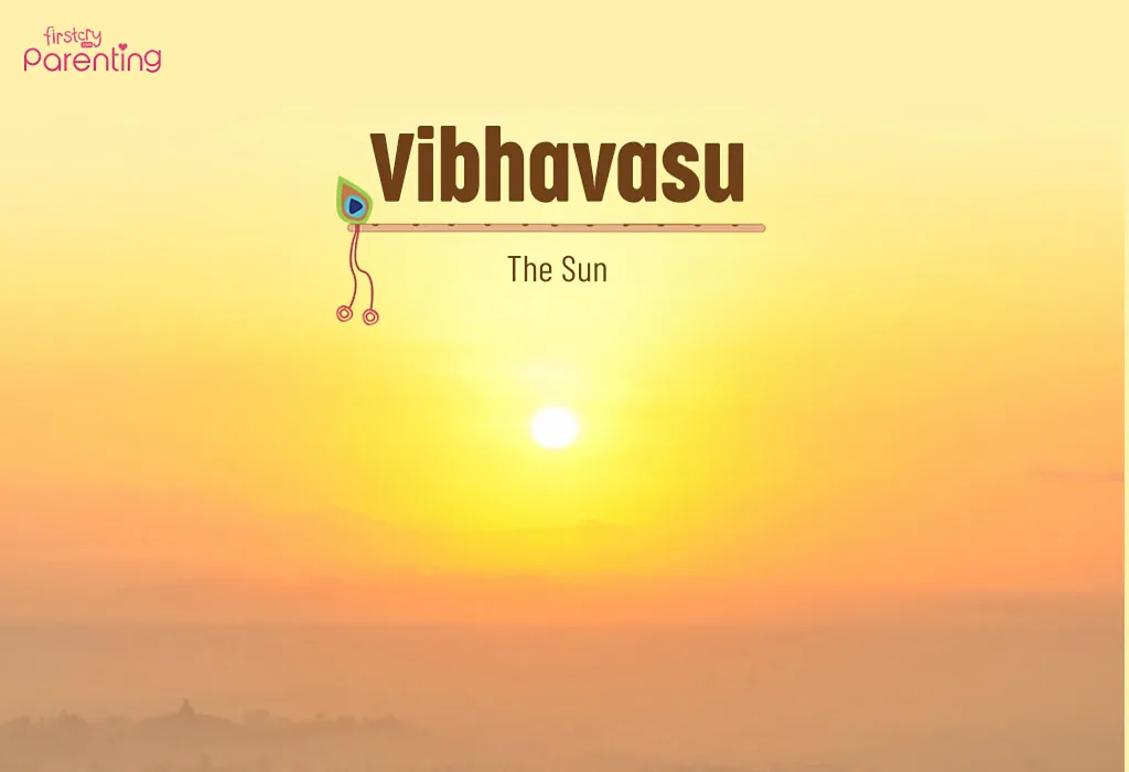 Vaibhavasu - Lord Krishna Names for Baby Boy With Meanings