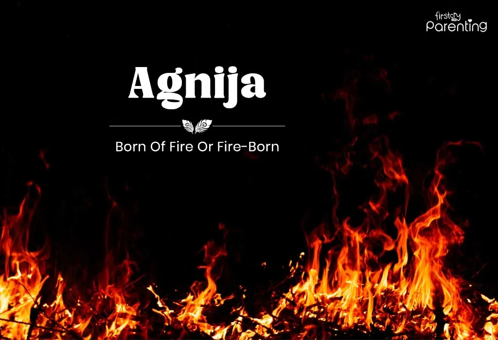 Agnija - Lord Vishnu Names For Baby Boy with Meanings