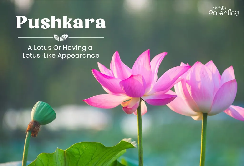 Pushkara - Lord Vishnu Names For Baby Boy with Meanings