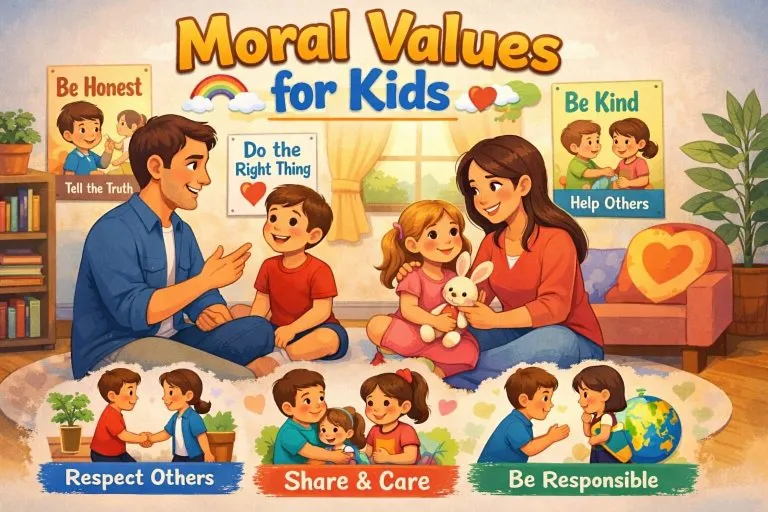 21 Moral Values for Kids to Build Good Character
