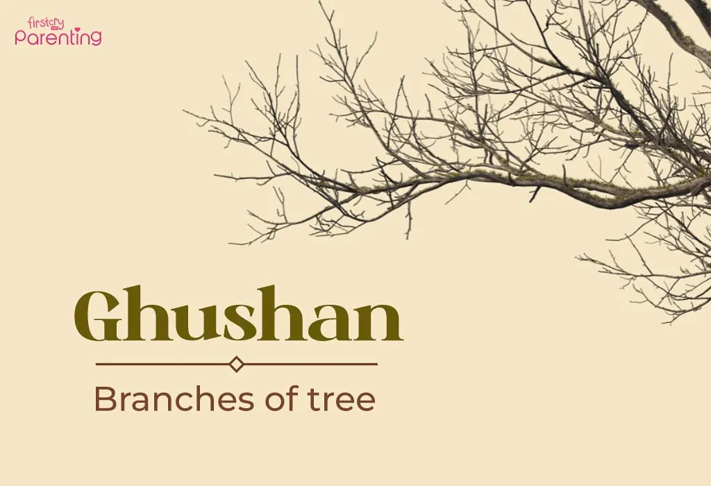 Ghushan - Islamic or Muslim Girl Names