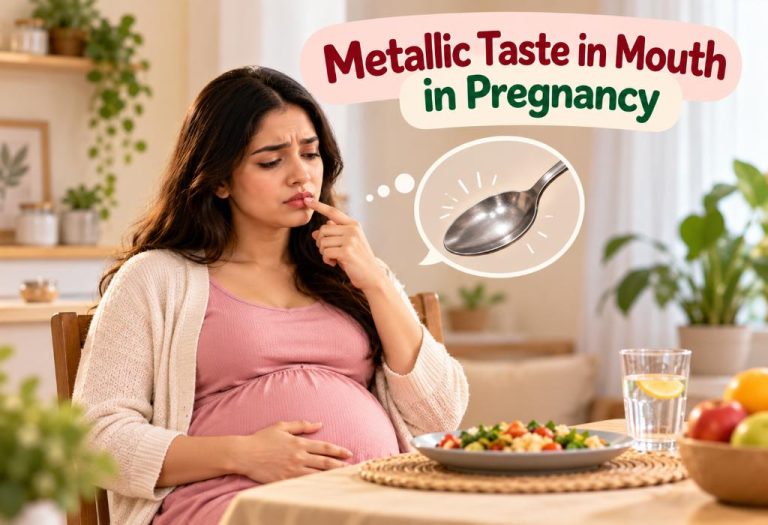 Metallic Taste in Mouth In Pregnancy: Causes & Remedies