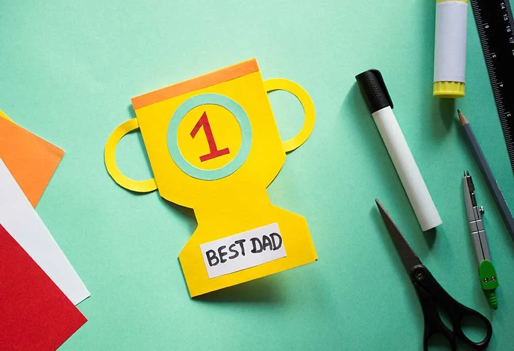 Father’s Day Trophy Card